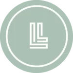 Logo de Ollo Papèterie, Papèterie éco-responsable. Le logo est vert clair et arrondi.