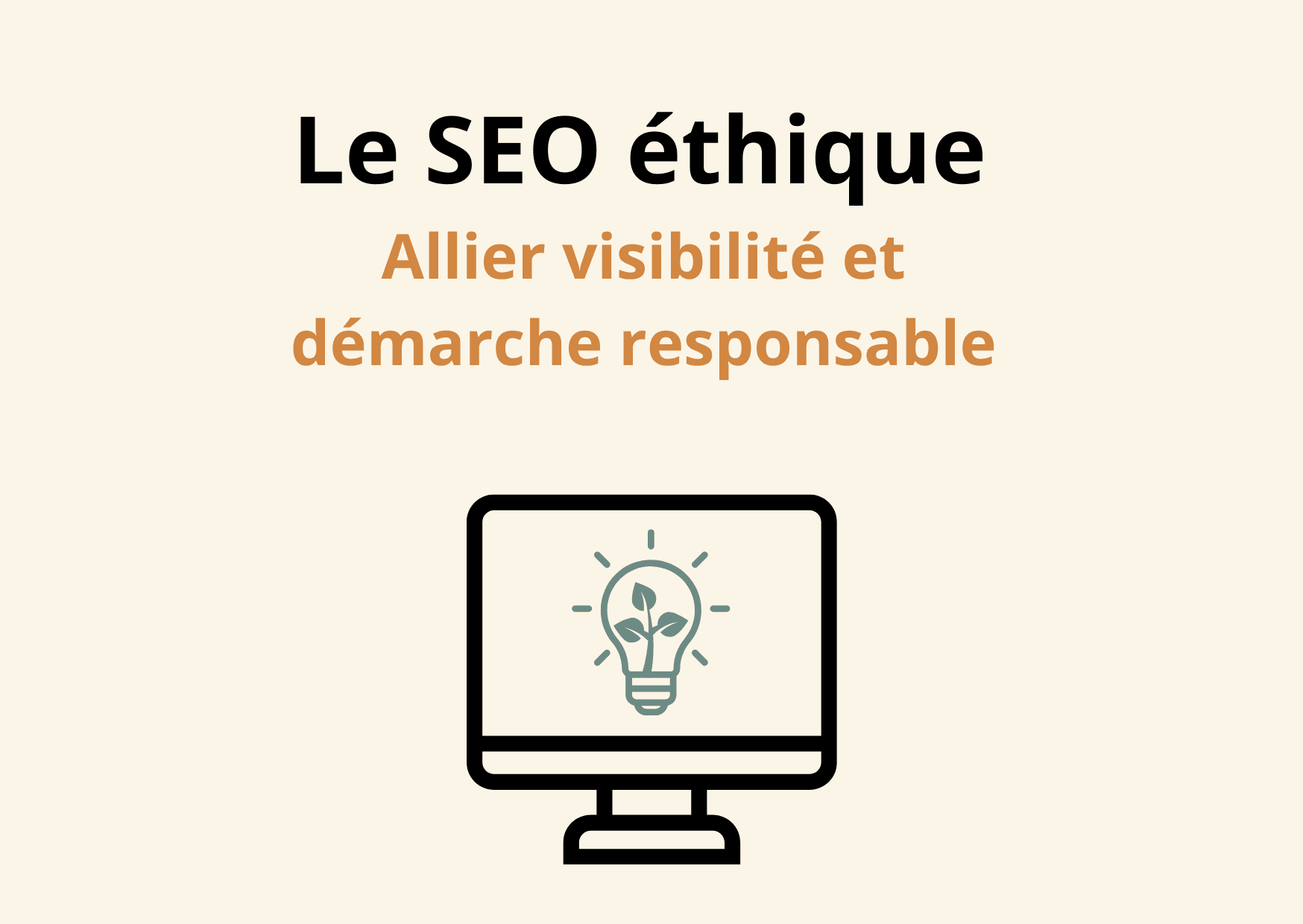 SEO éthique : allier visibilité en ligne et démarche responsable